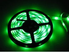 5M Drivepipe Waterproof 60LED 3528 SMD Flexible Light Strip-Green Light